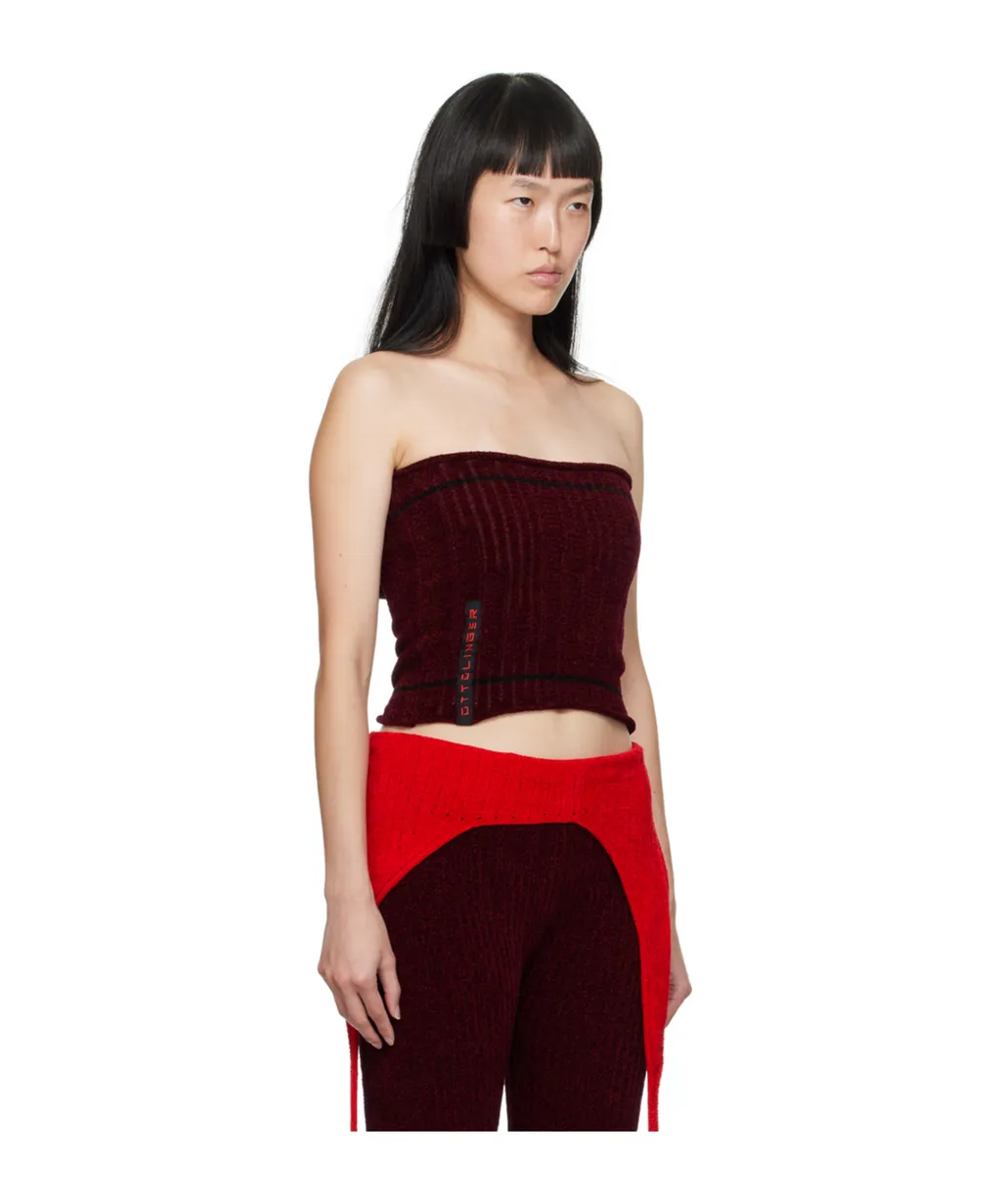 Logo Tube Top Vest