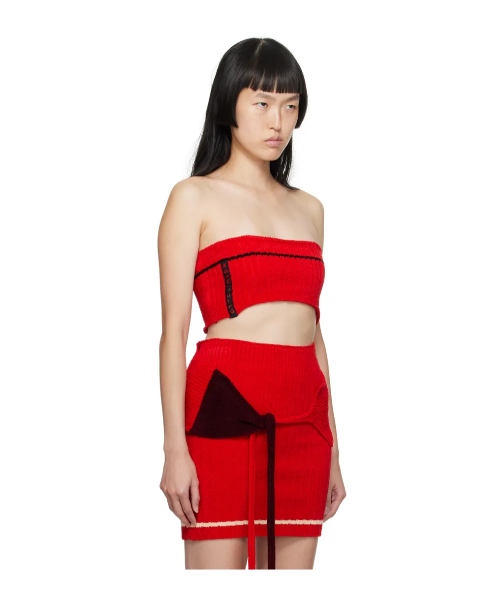 Logo Tube Top Vest
