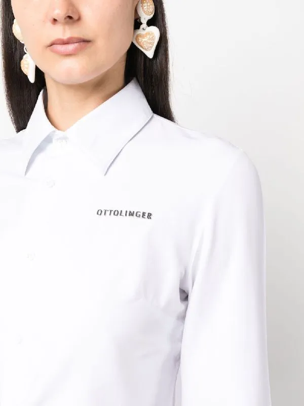 Long Sleeve Cropped Shirt