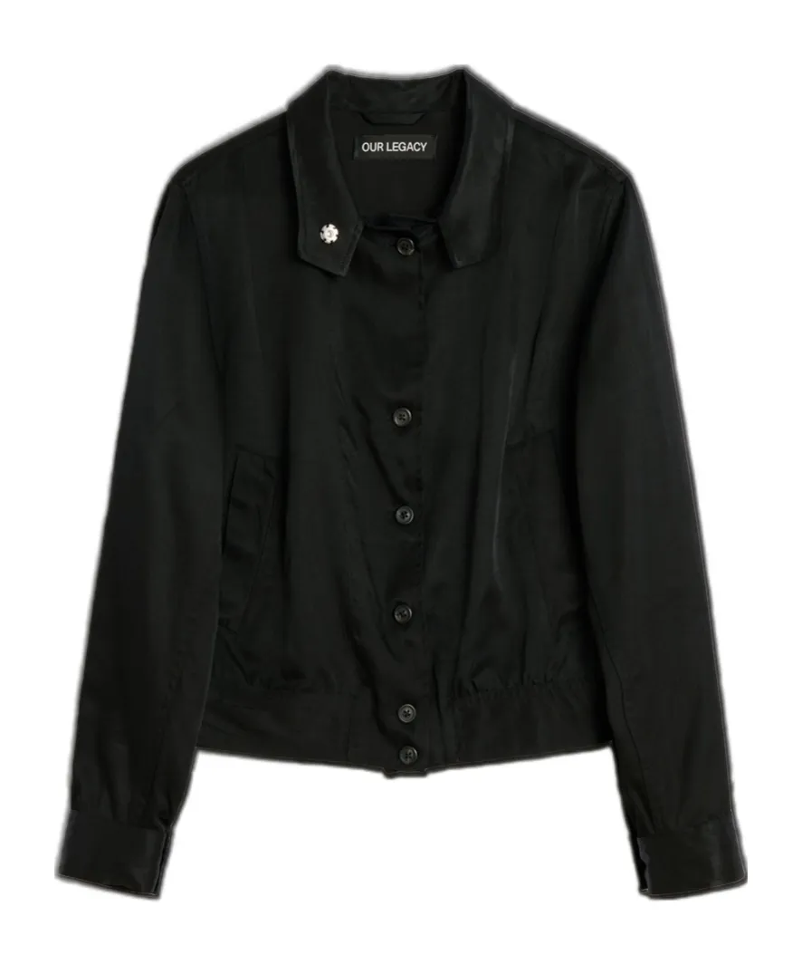 Twill Cropped Jacket