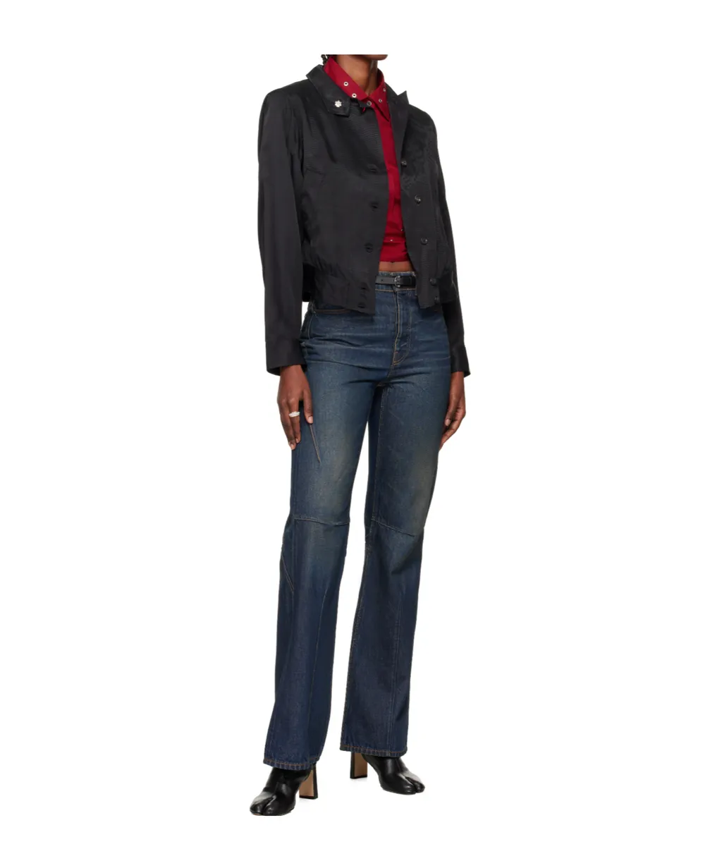 Twill Cropped Jacket