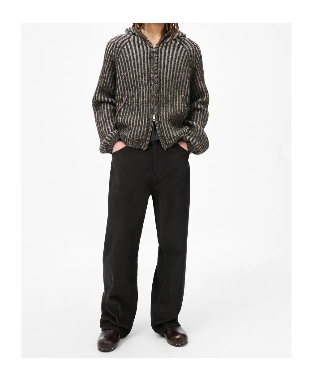Level Hooded Cardigan