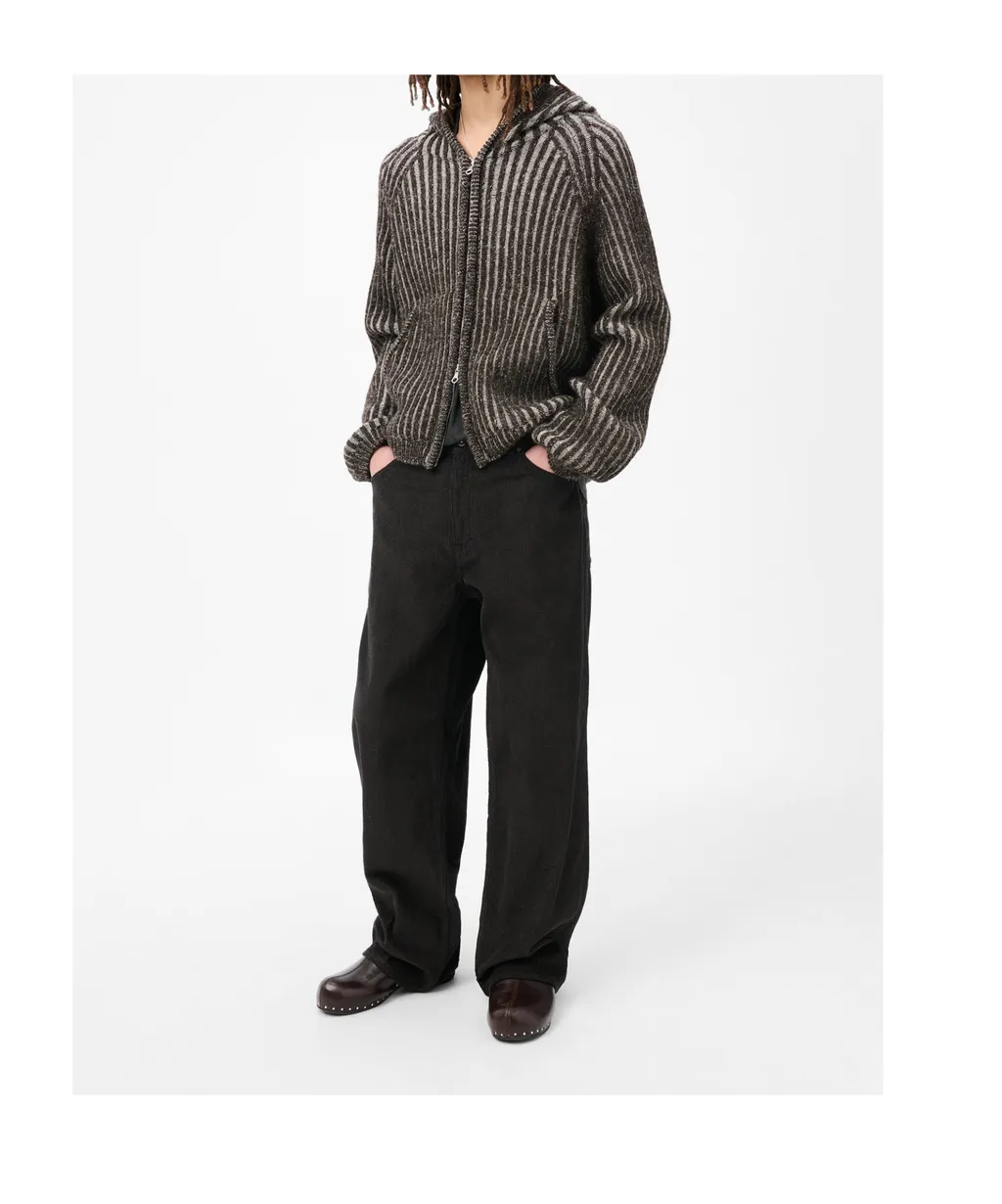 Level Hooded Cardigan