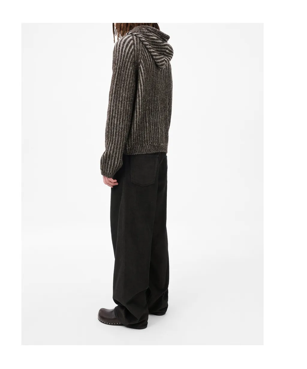 Level Hooded Cardigan