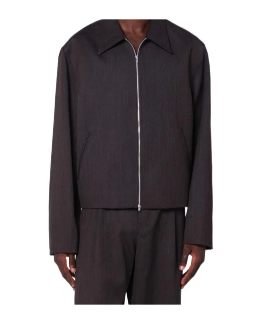 Zipped Wool Jacket