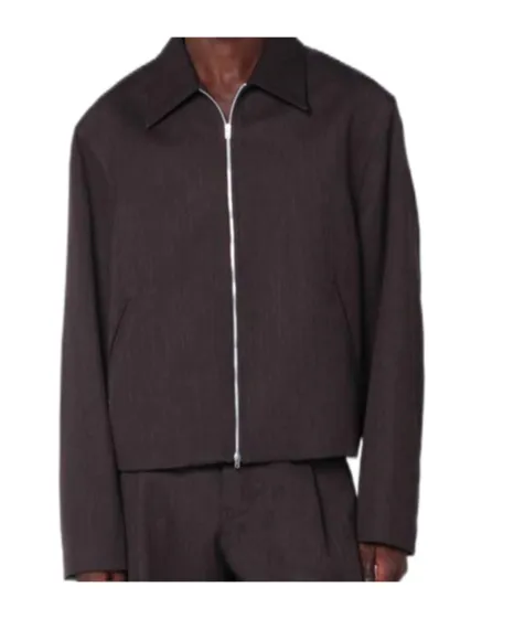 Zipped Wool Jacket