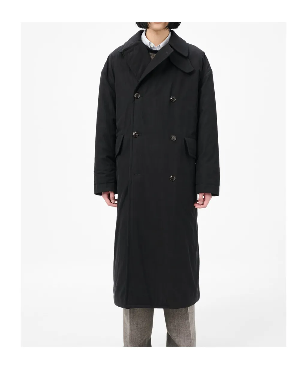 Belted Double-Breasted Coat