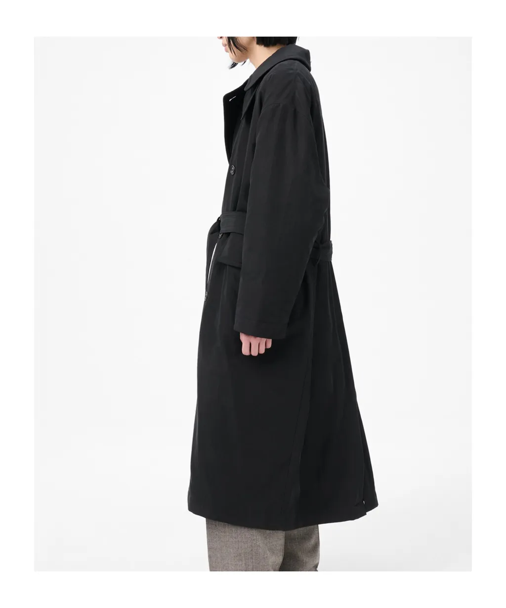 Belted Double-Breasted Coat