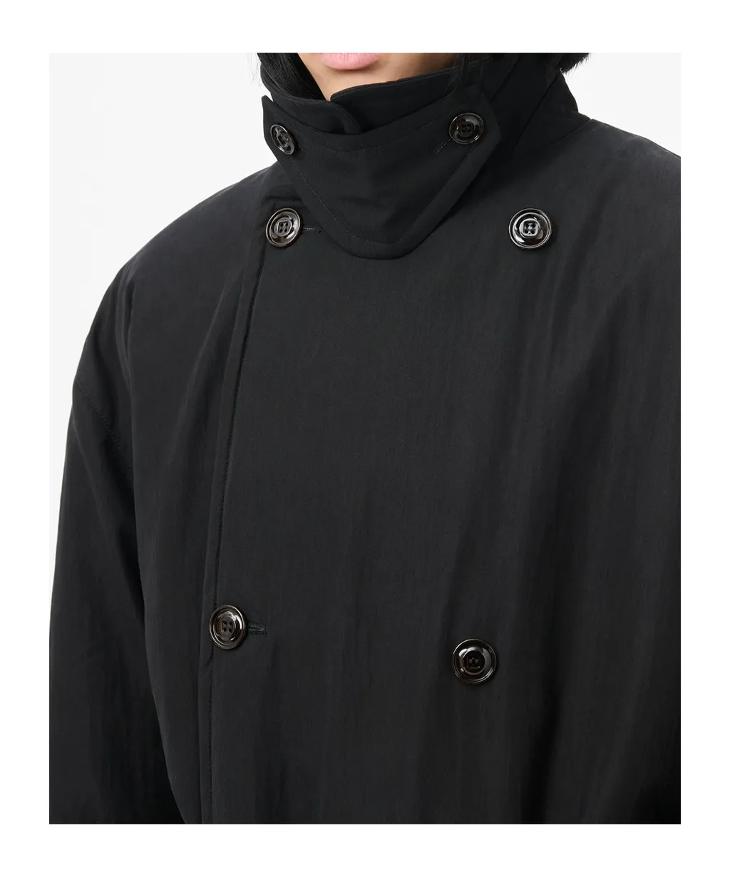 Belted Double-Breasted Coat
