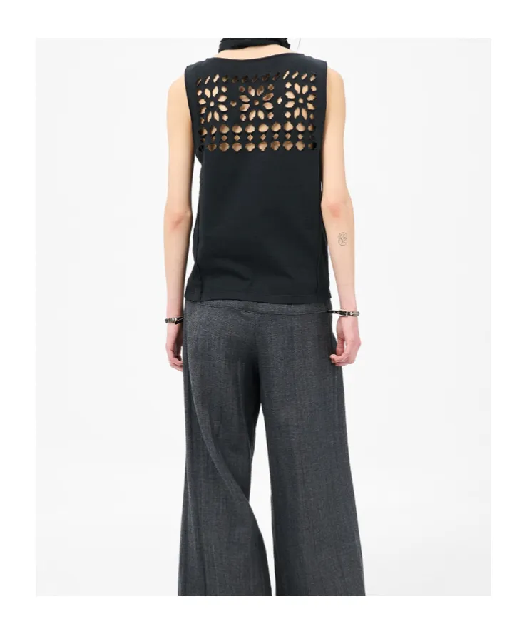 Fairisle Cut-Out Top