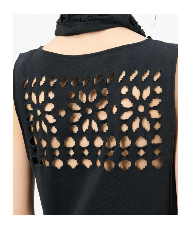 Fairisle Cut-Out Top