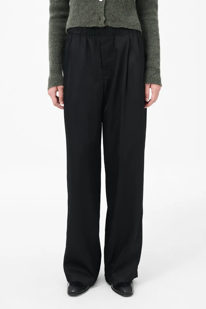 Straight-Leg Tailored Trousers