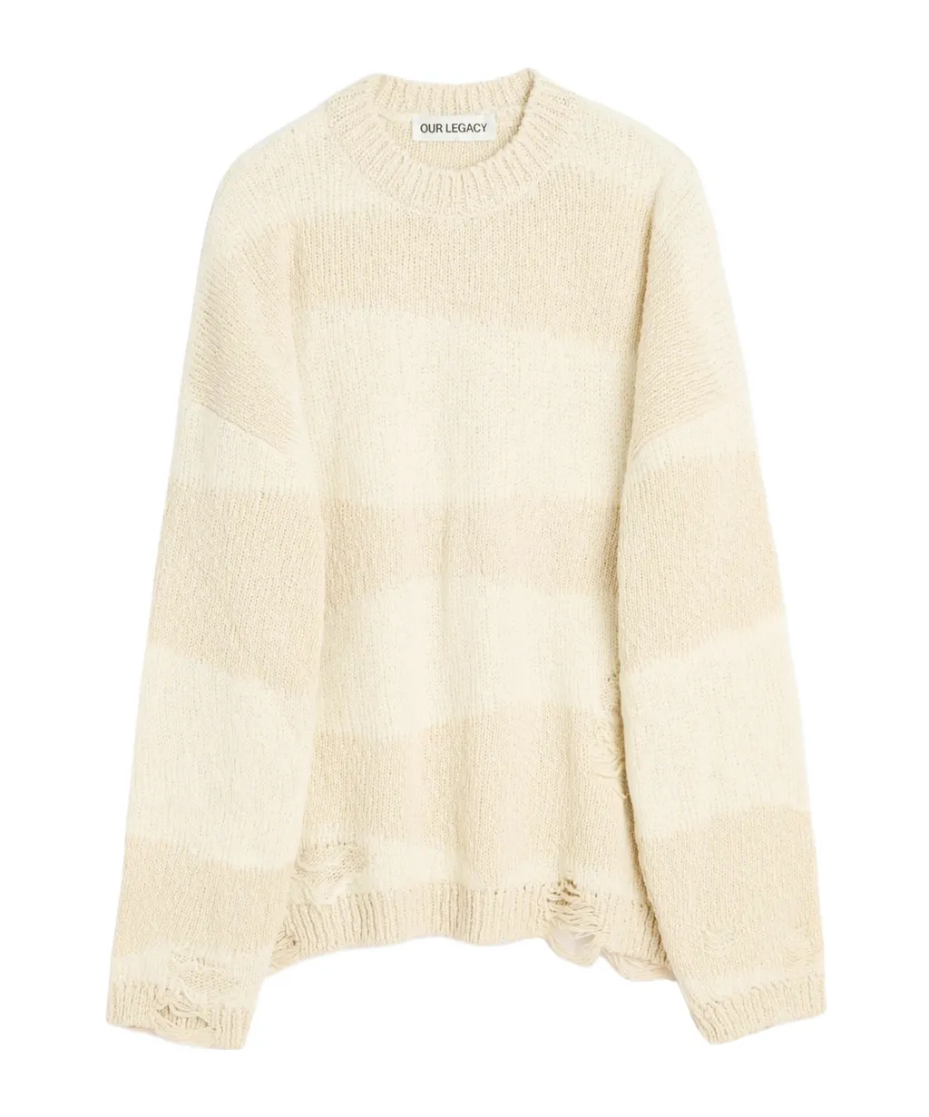 Popover Roundneck Distressed Jumper