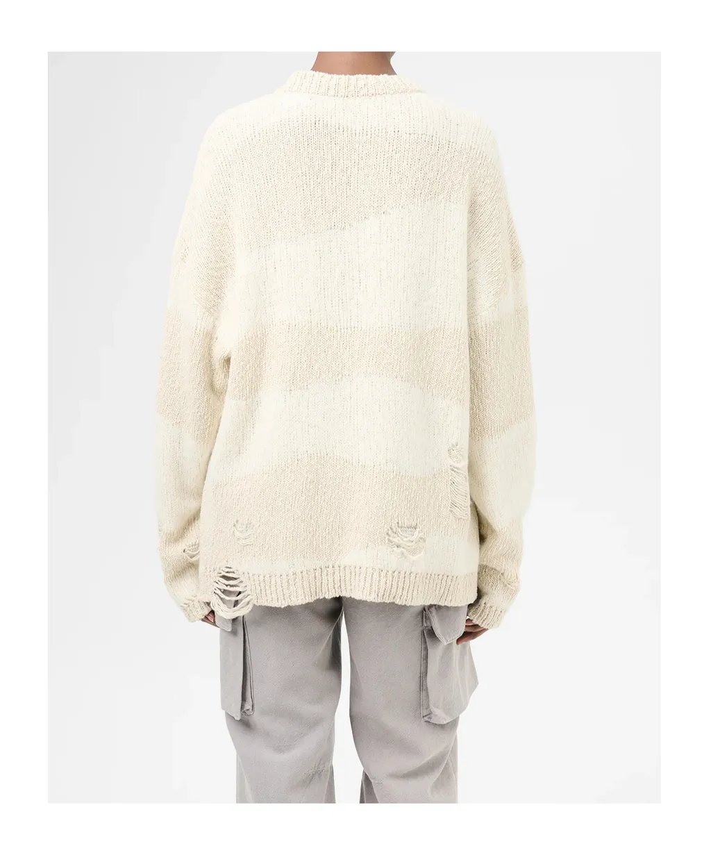 Popover Roundneck Distressed Jumper