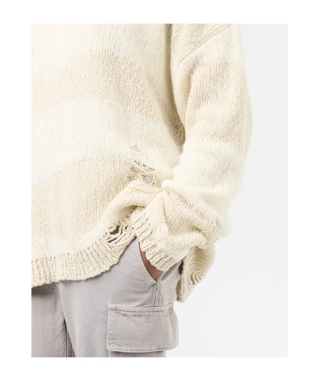 Popover Roundneck Distressed Jumper