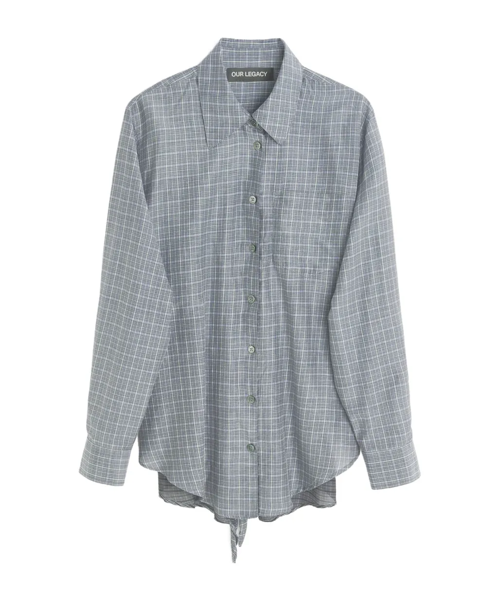 Apron Checked Shirt