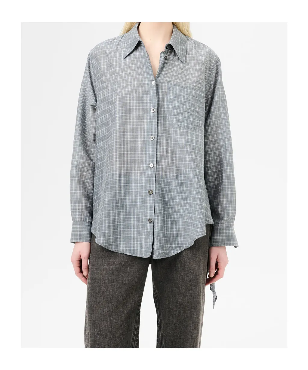Apron Checked Shirt