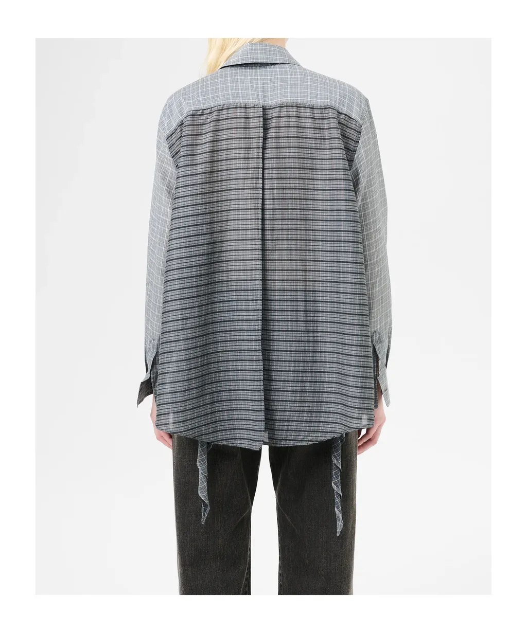 Apron Checked Shirt