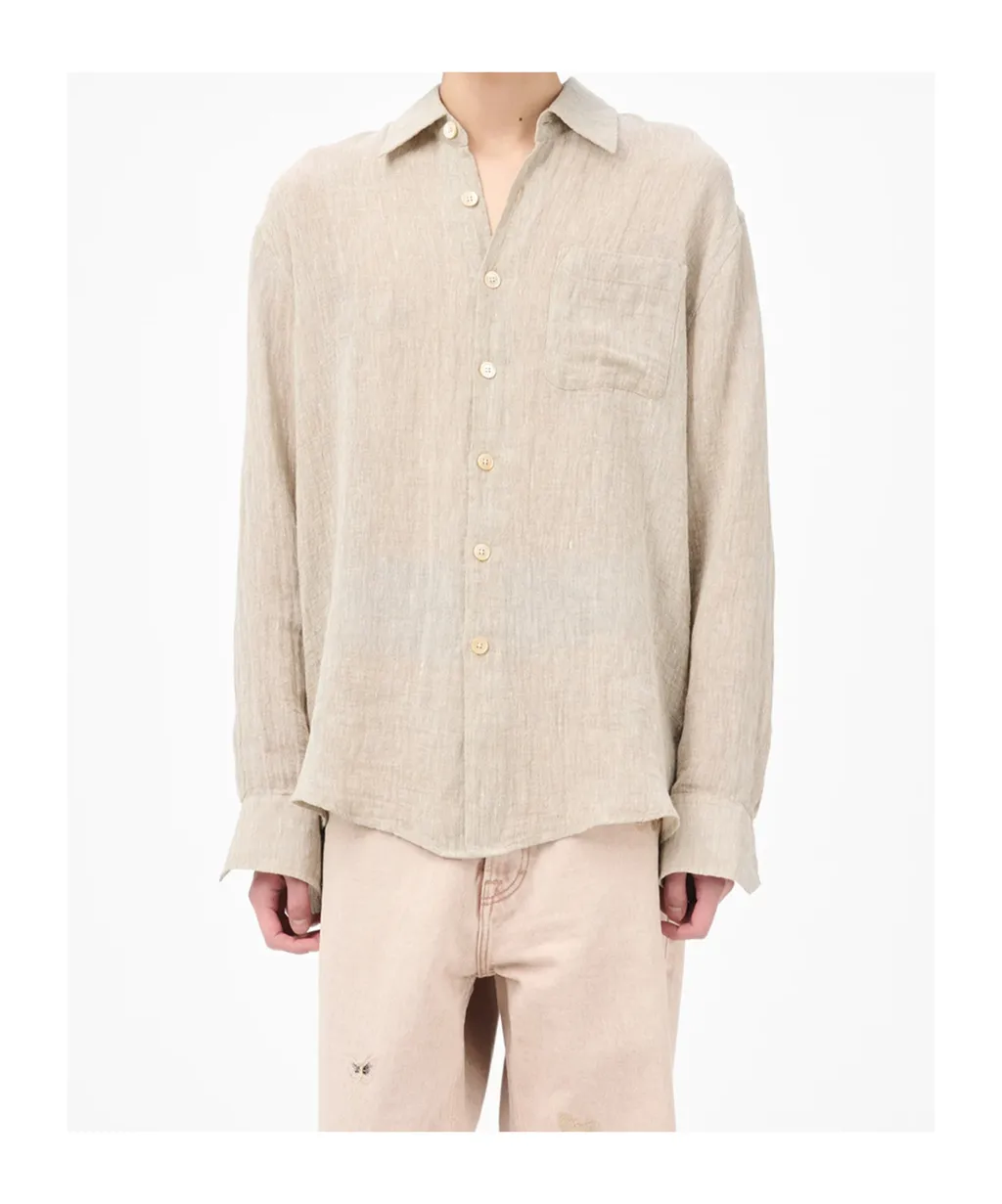 Above Long-Sleeved Shirt