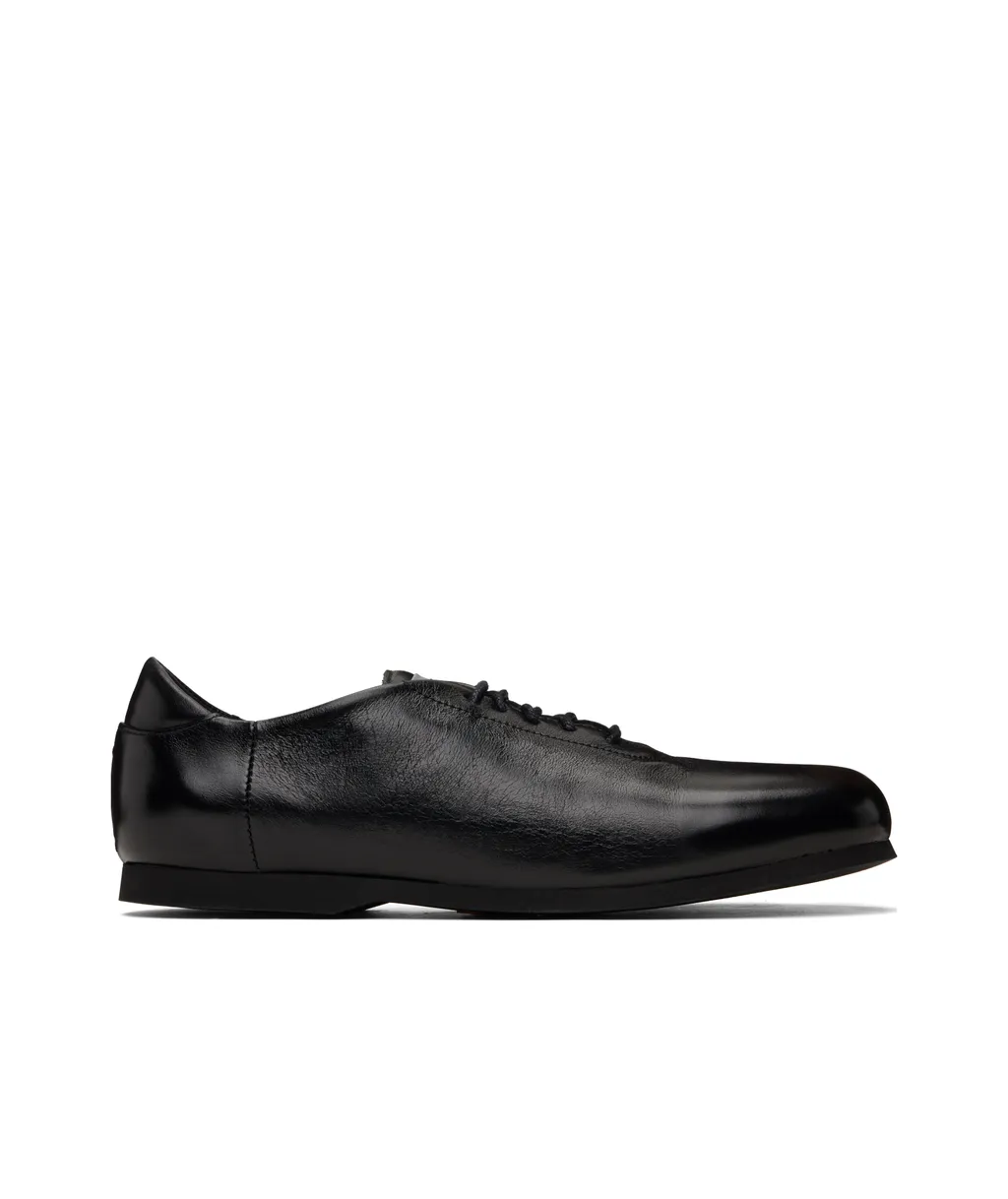 Smooth-Grain Low-Top Sneakers