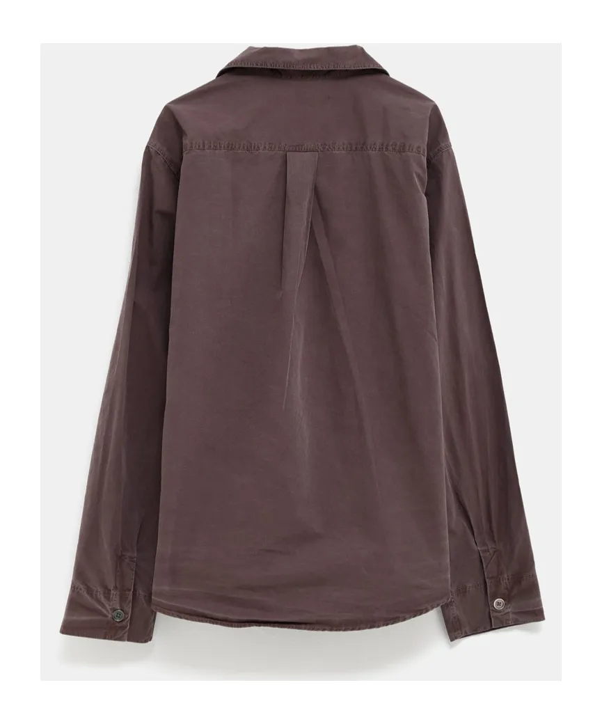 Funnel Collar Shirt