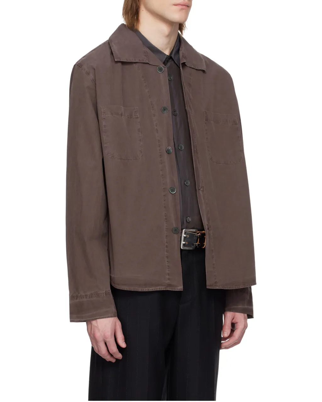 Funnel Collar Shirt