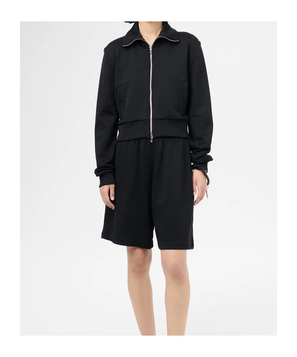 Spread-Collar Cardigan