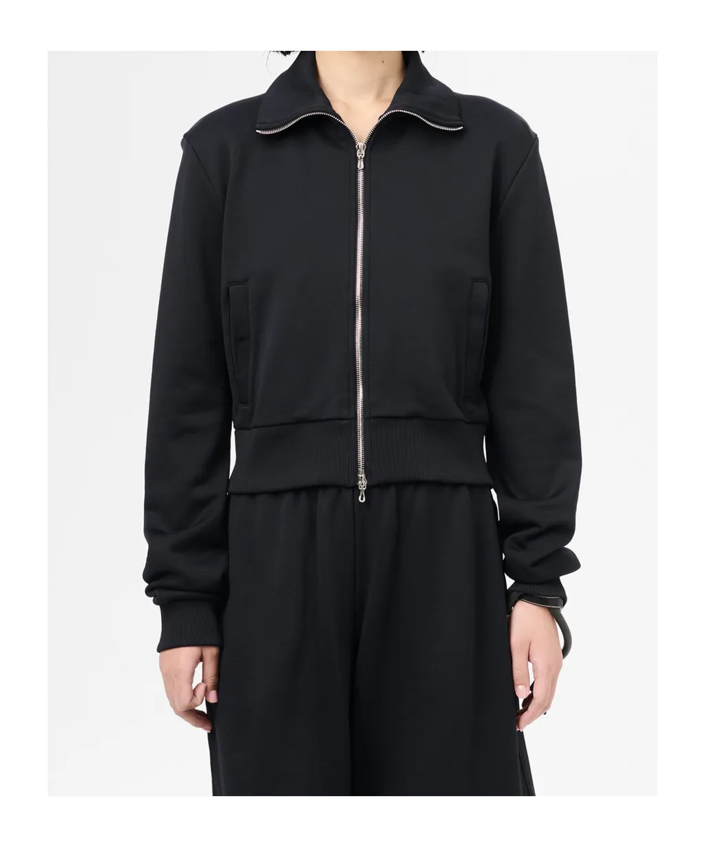 Spread-Collar Cardigan