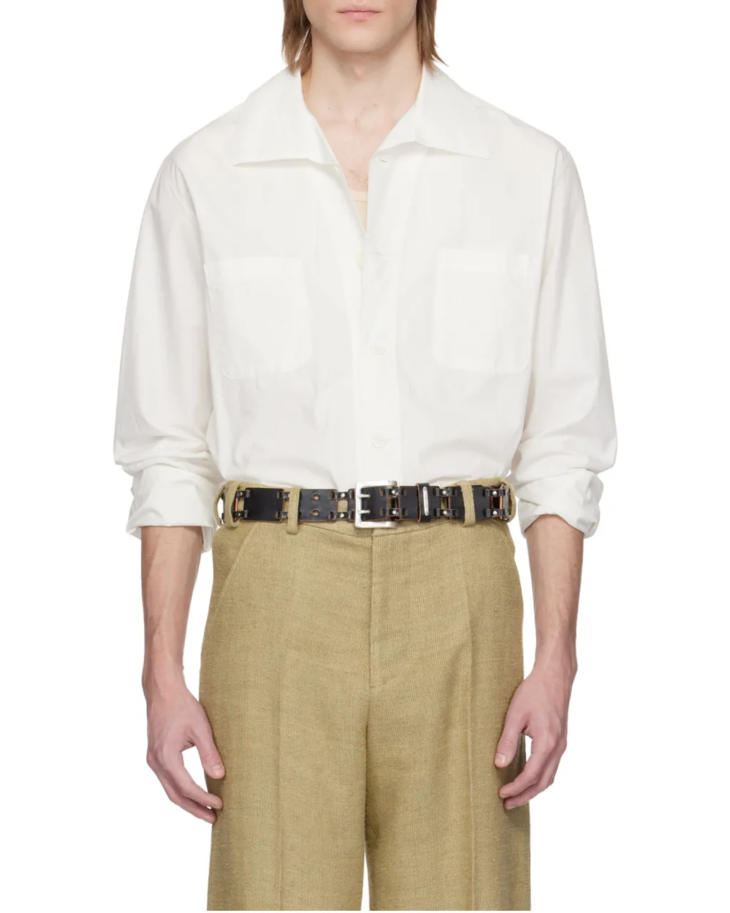 Funnel Collar Shirt
