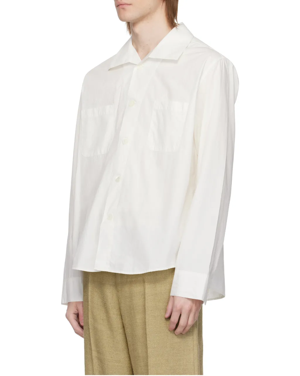 Funnel Collar Shirt