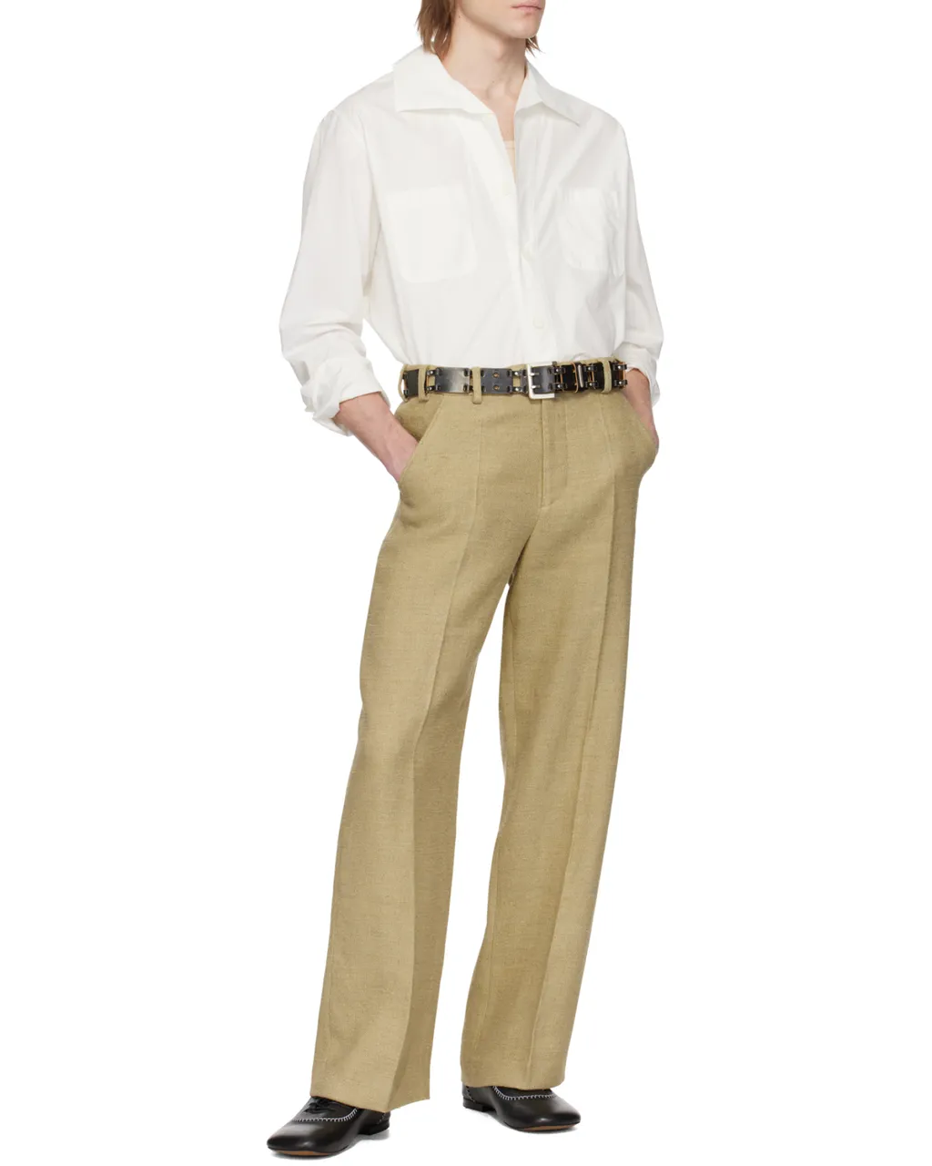 Funnel Collar Shirt