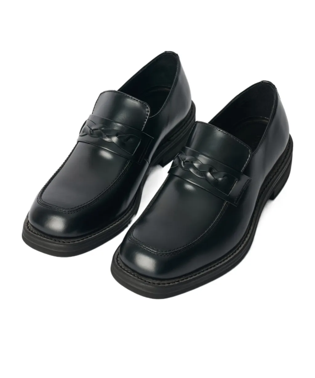 Nakando Braided Strap Loafers
