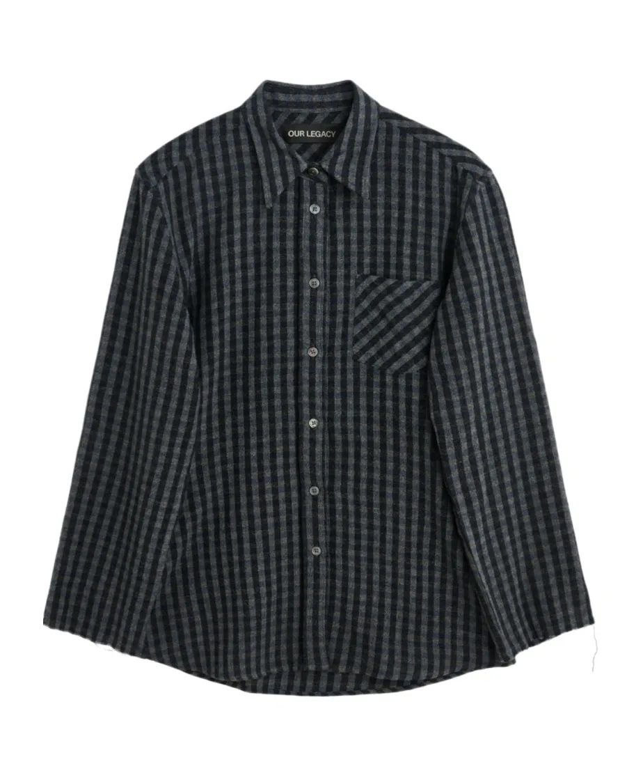 Daisy Checked Buttoned Shirt