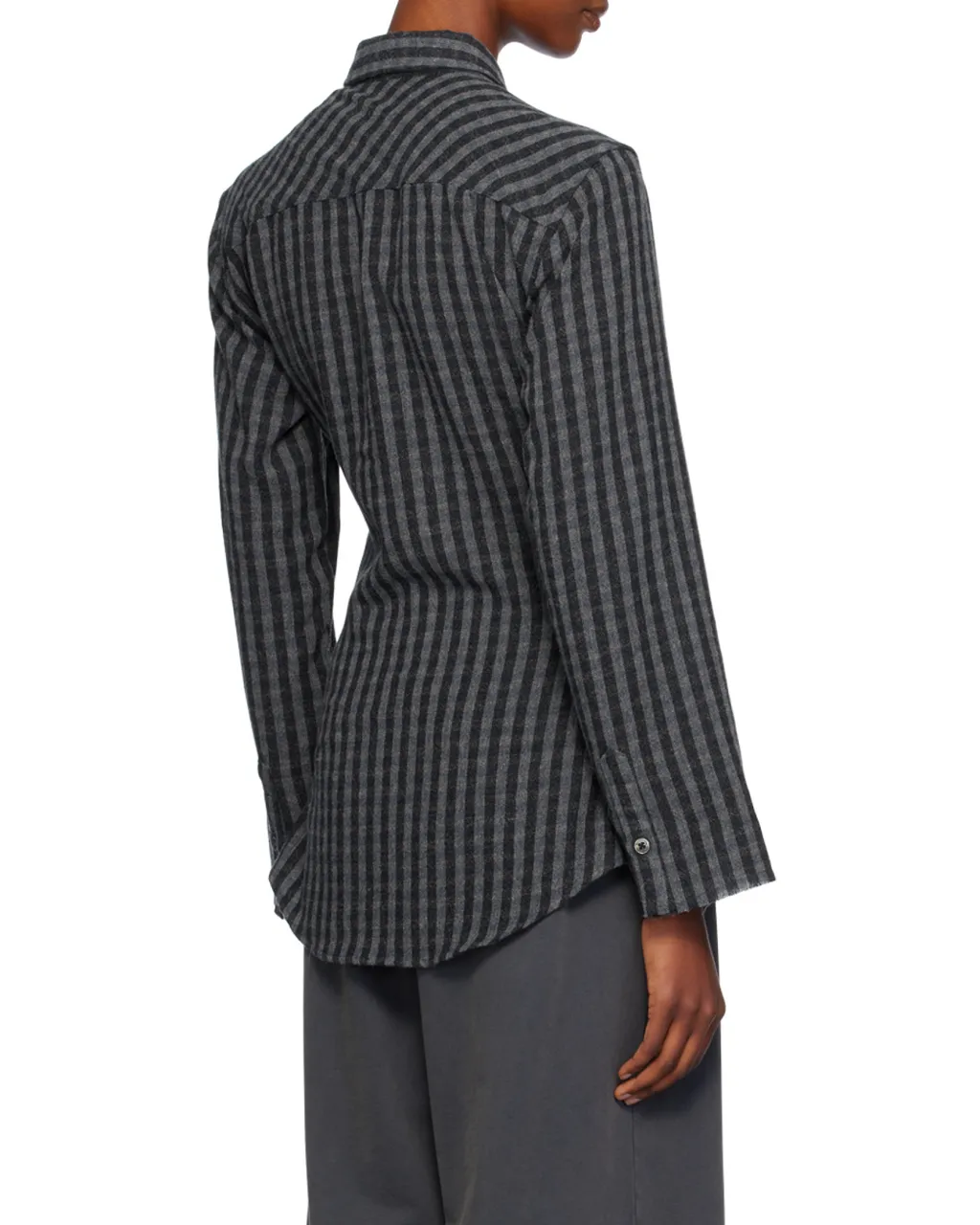 Daisy Checked Buttoned Shirt