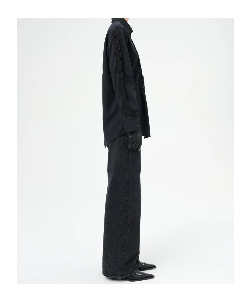 Sincere Pleated Shirt