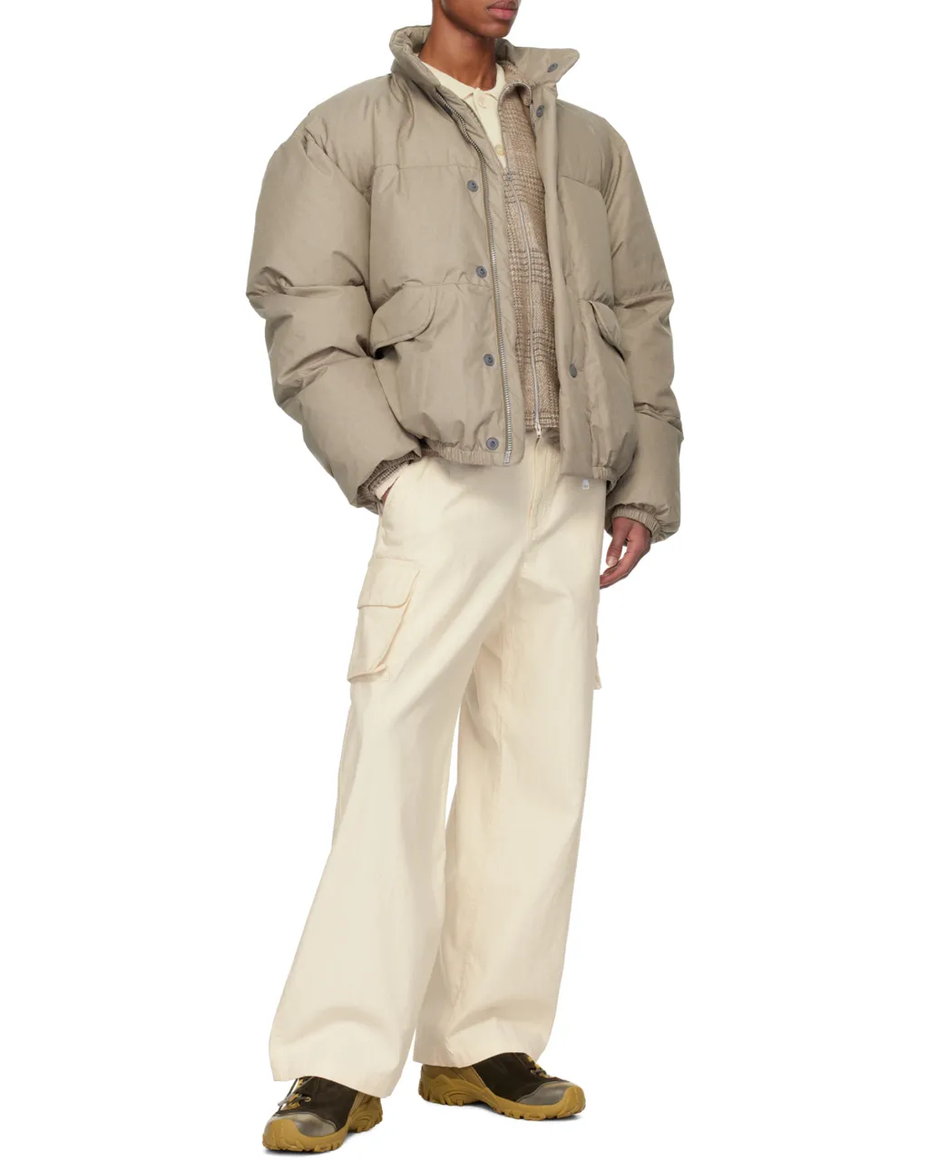 Our Legacy Inhale Press-Stud Puffer Jacket