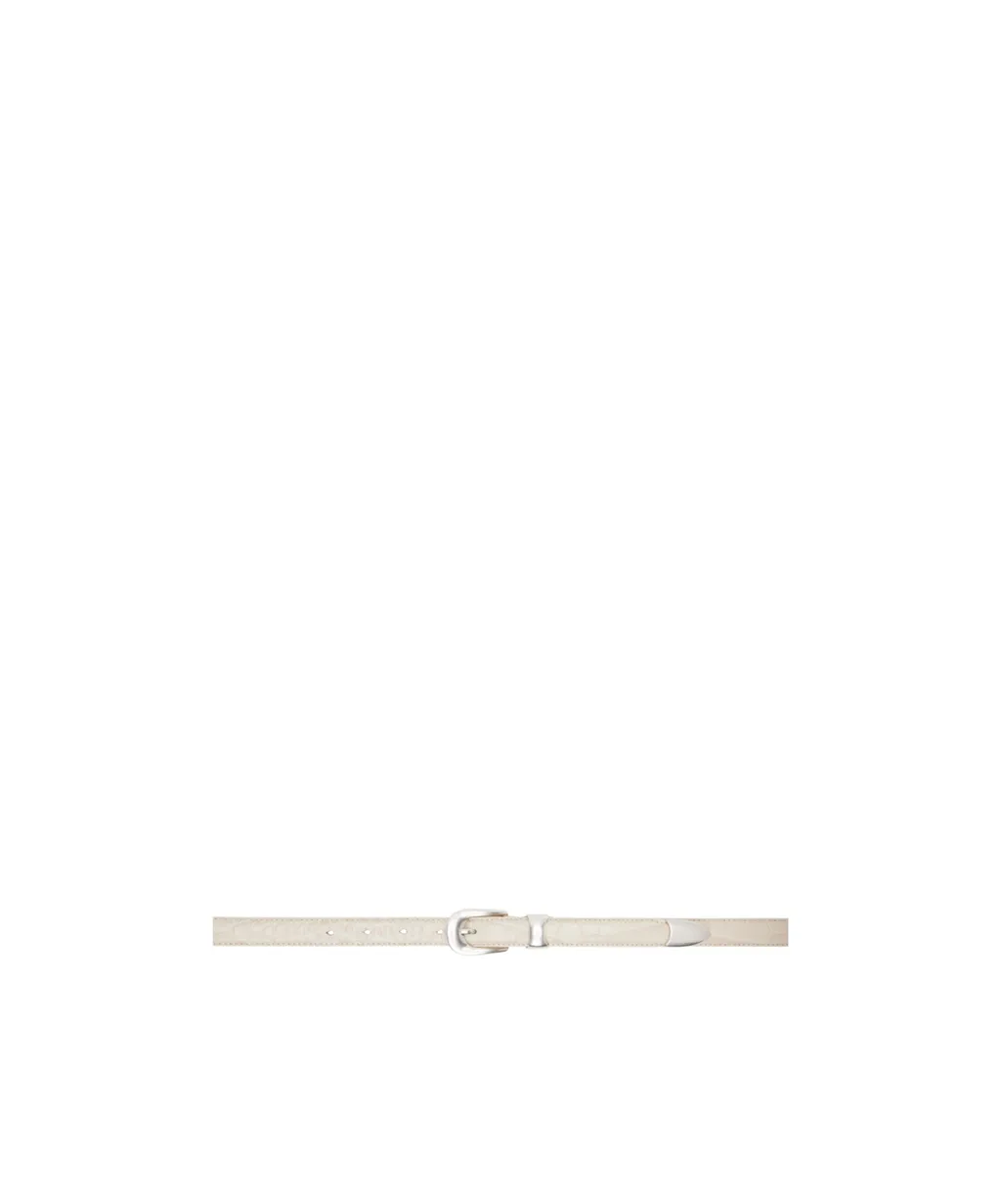 Croc Pin Buckle Belt