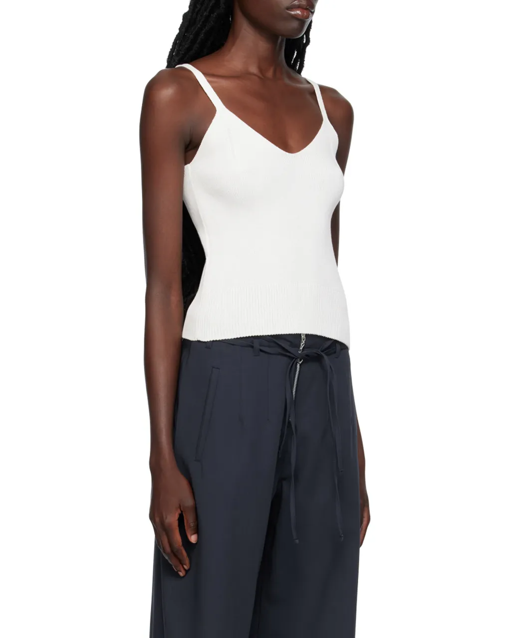 V-Neck Knitted Vest