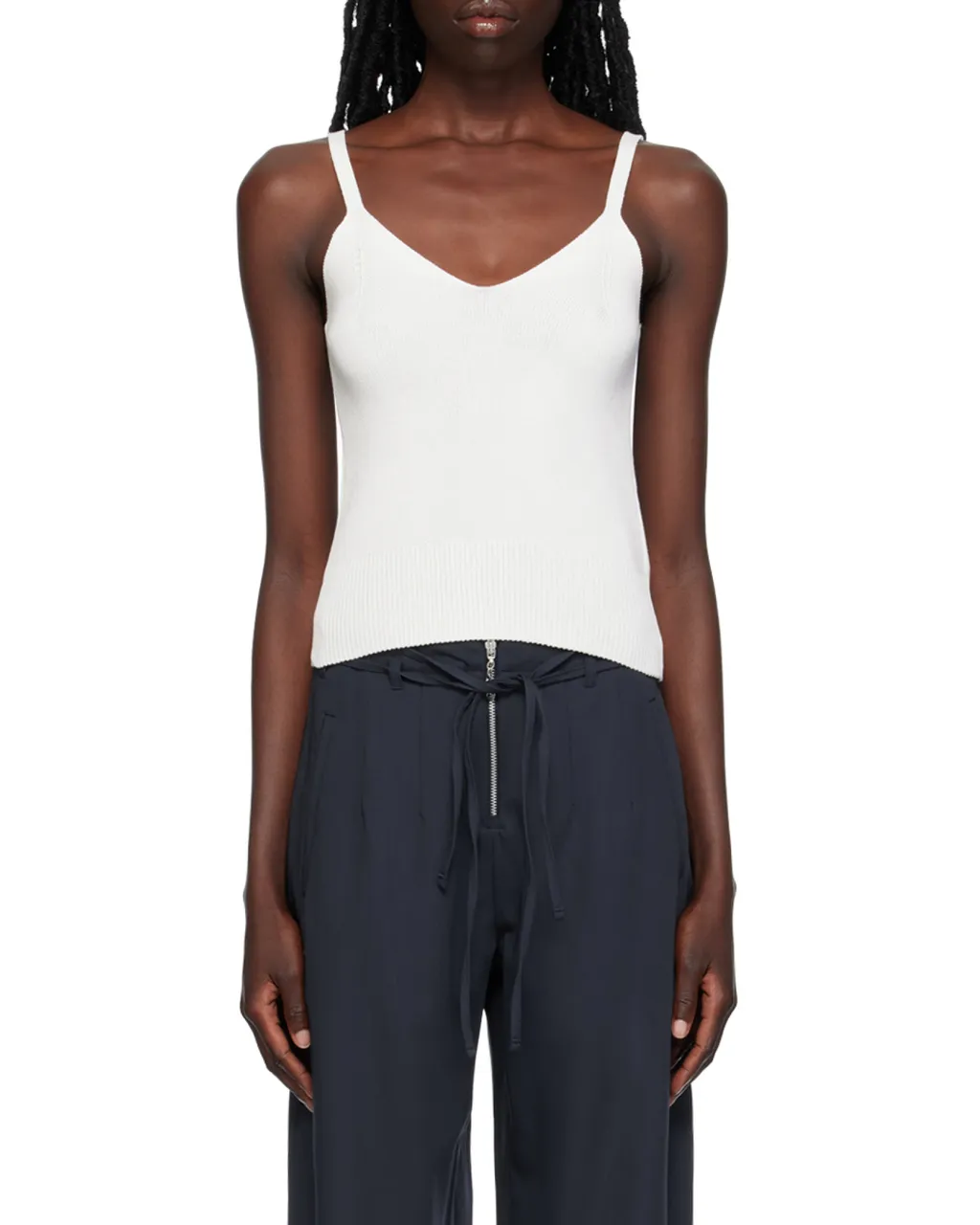 V-Neck Knitted Vest