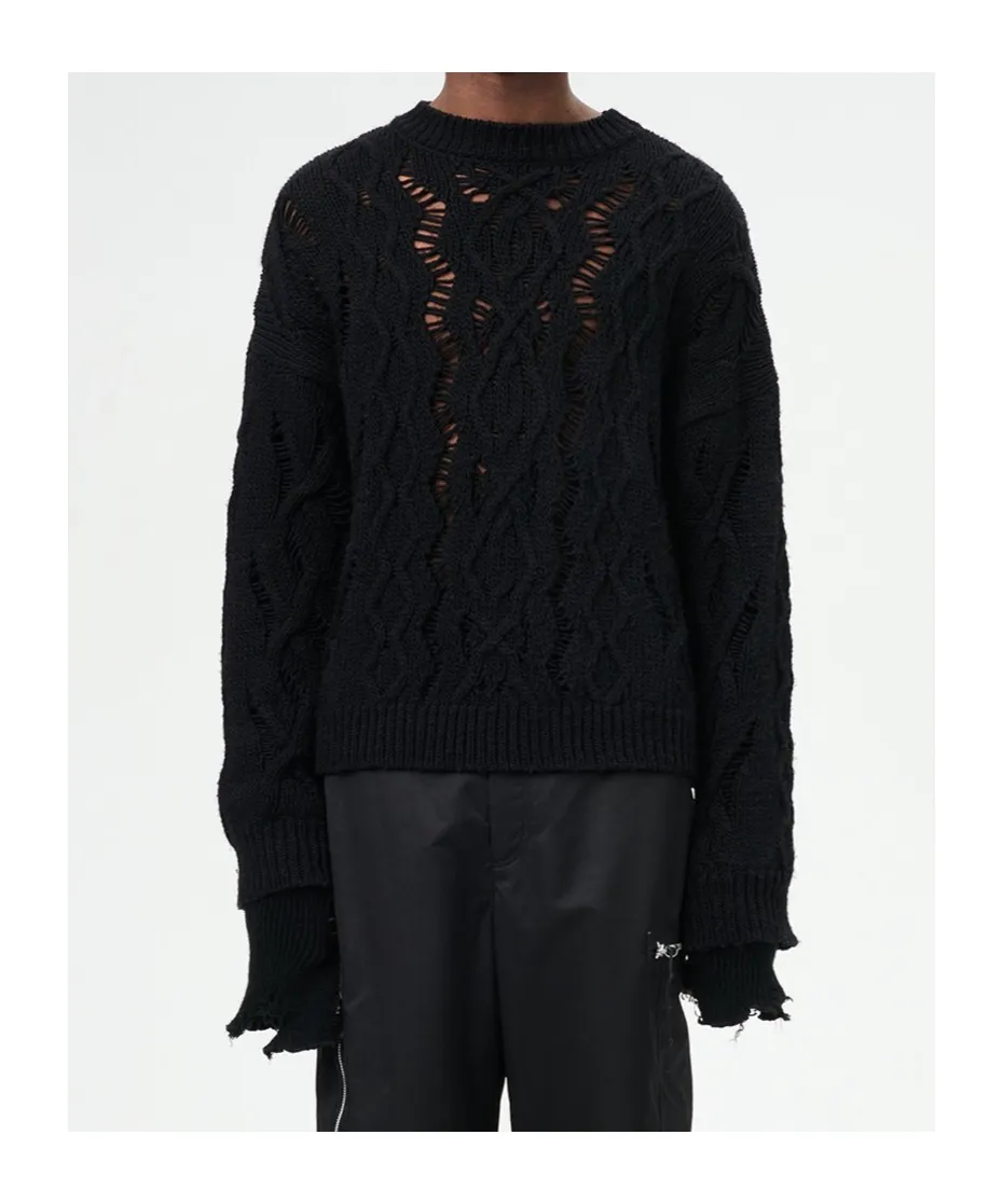 Cable Sonar Roundneck Jumper