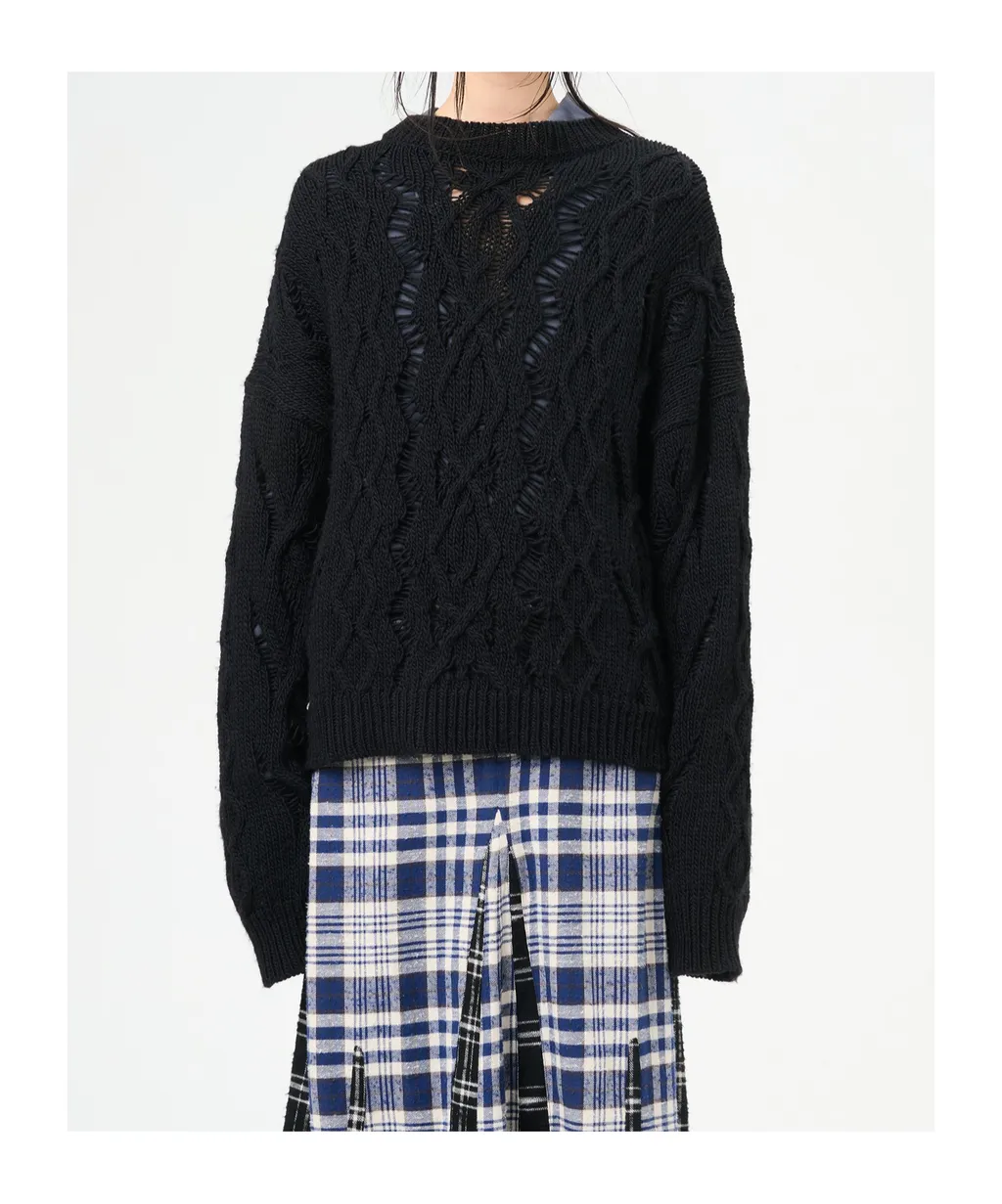 Cable Sonar Roundneck Jumper