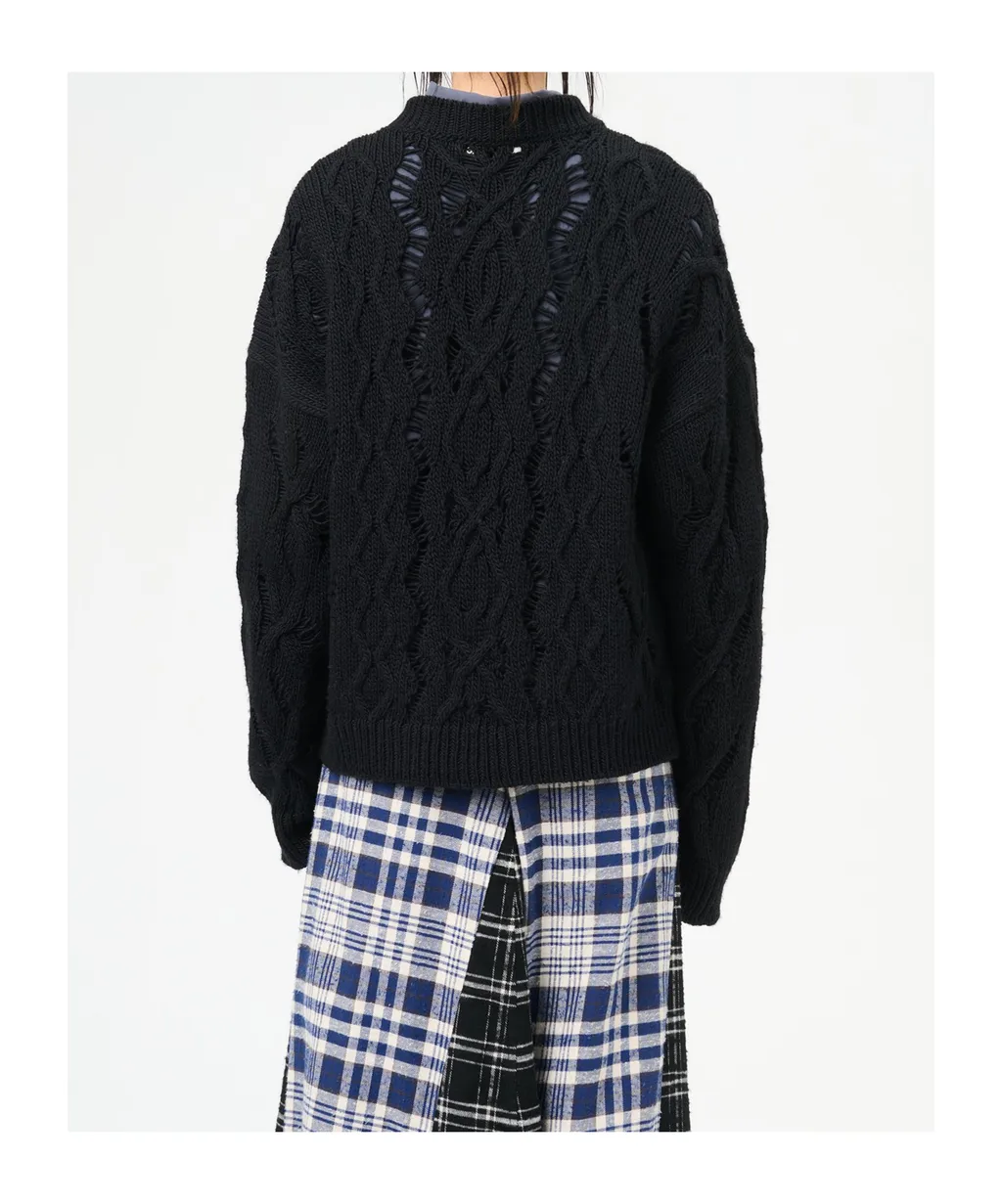Cable Sonar Roundneck Jumper