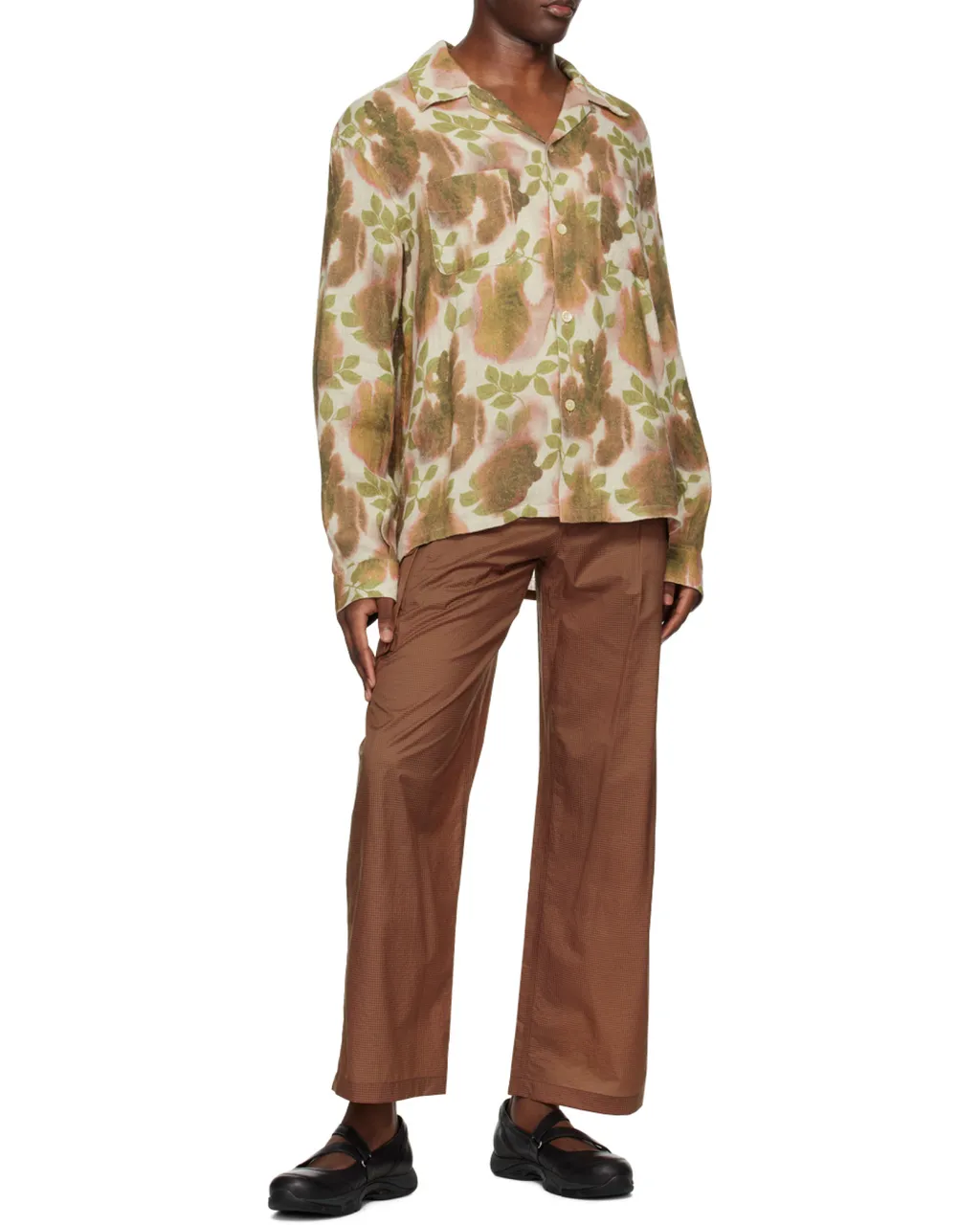 Heusen Flower Printed Buttoned Shirt