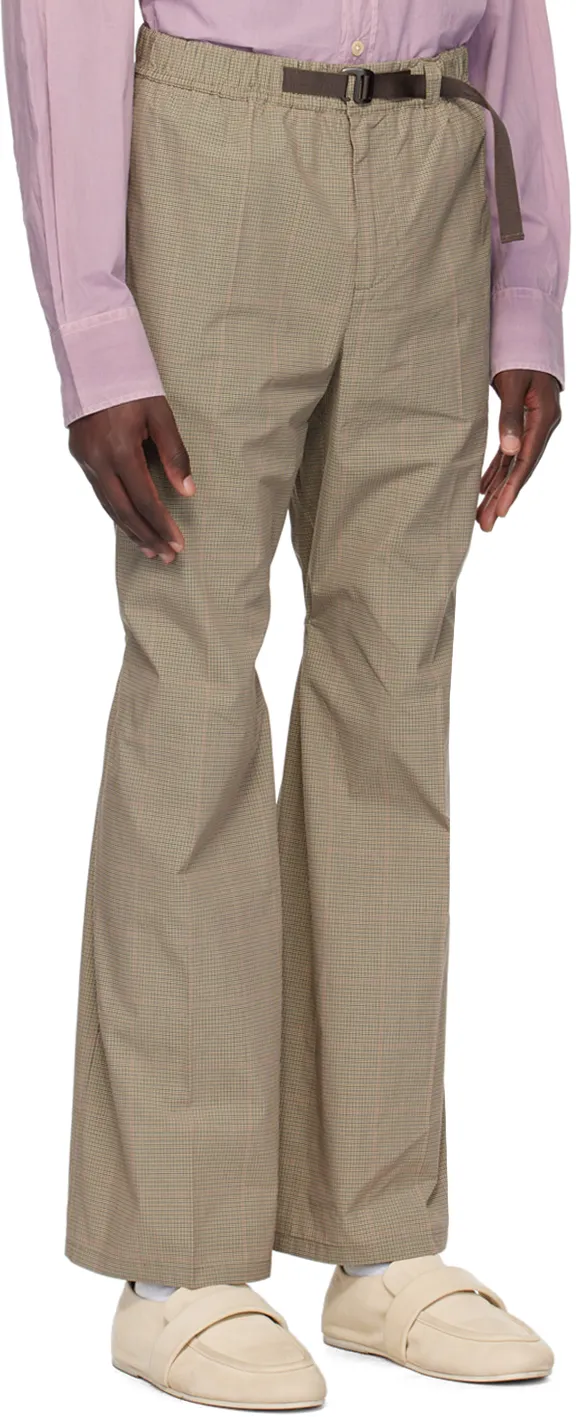 Wander Checked Trousers