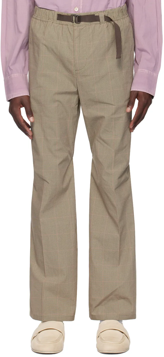 Wander Checked Trousers