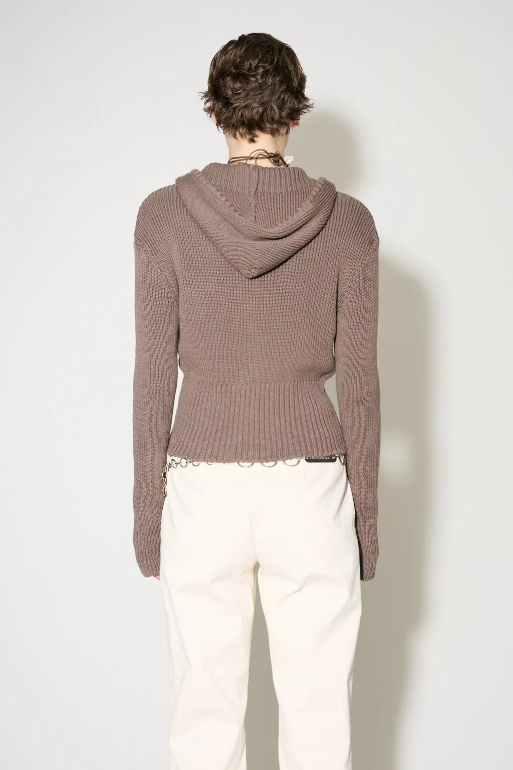 High-Waisted Casual Pants