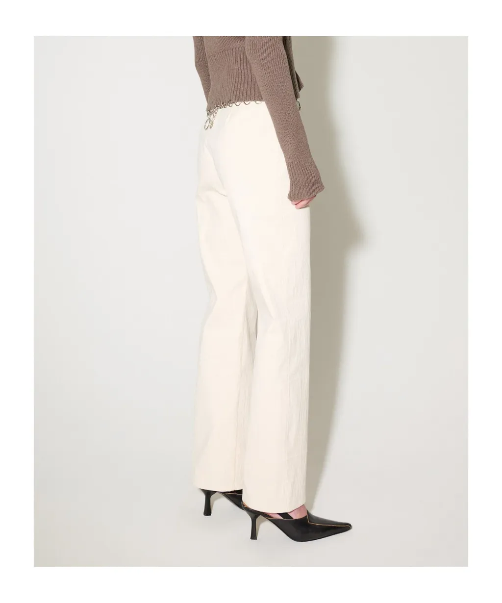 High-Waisted Casual Pants