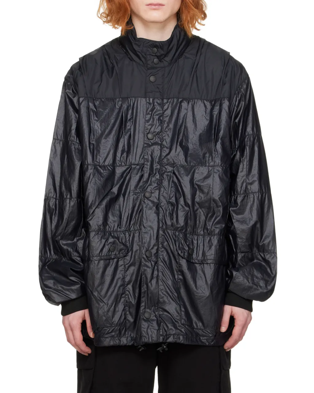 Exhale Panelled Puffer Jacket