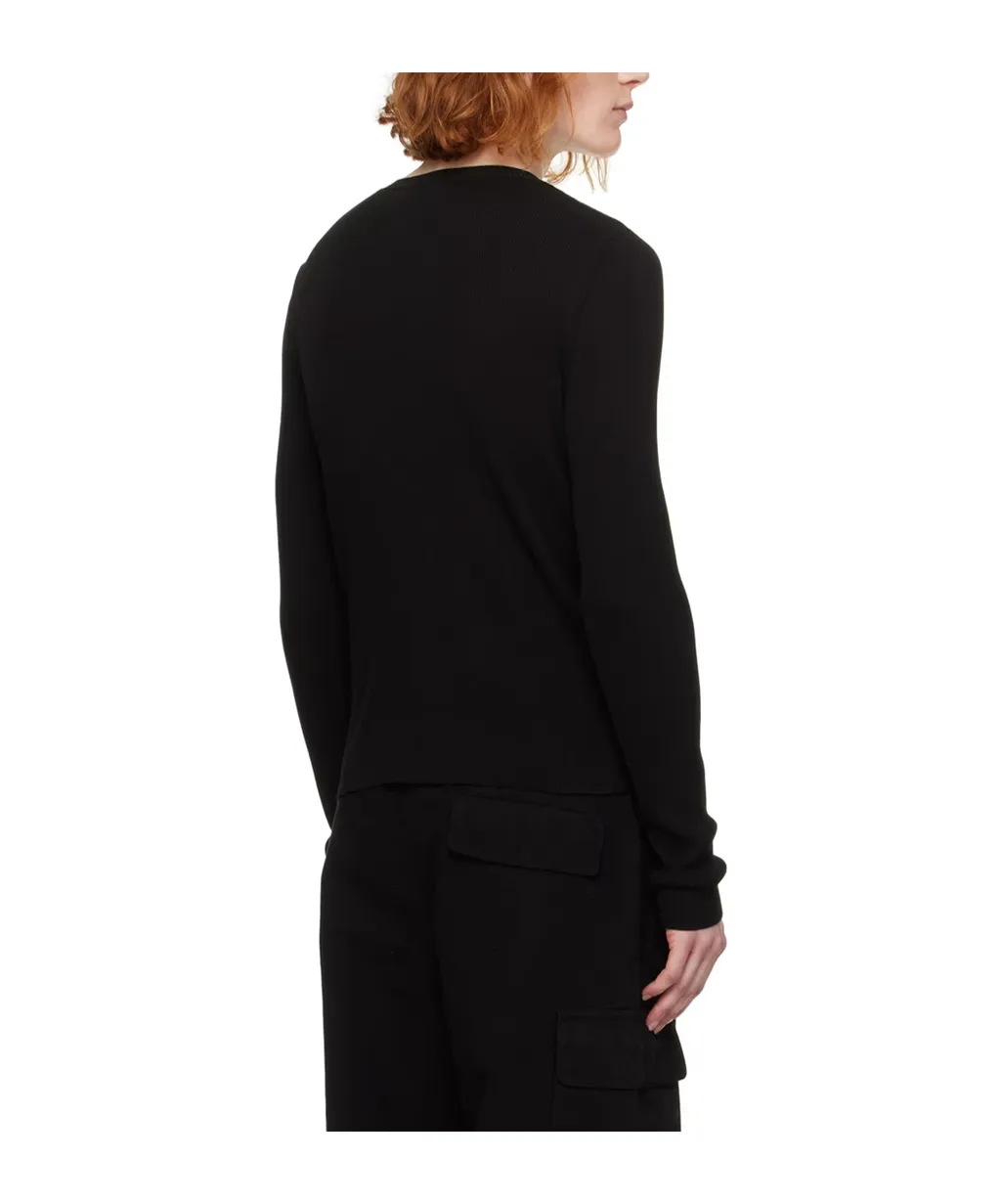 Rib Round Neck Sweater