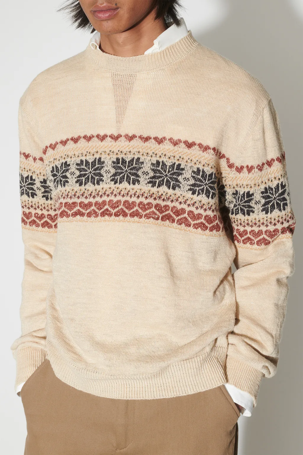 Snow Fairisle-Motif Jumper
